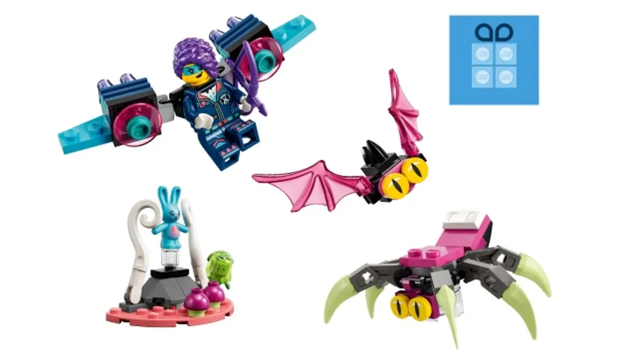 Dans le même style que le LEGO Booster de Jet Pack Rêve de Zoey et Évasion de l'Araignée Z-Blob et Bunchu GWP (GWP-3) | Brick Broker