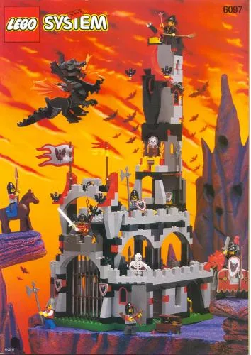 Dans le même style que le LEGO Château du Seigneur de la Nuit (6097-1) | Brick Broker
