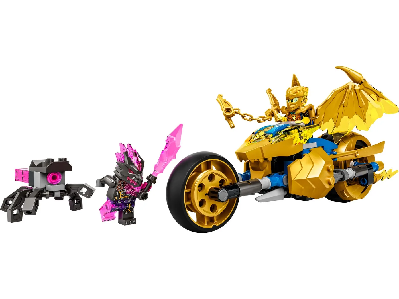 Dans le même style que le LEGO La moto-dragon dorée de Jay (71768-1) | Brick Broker