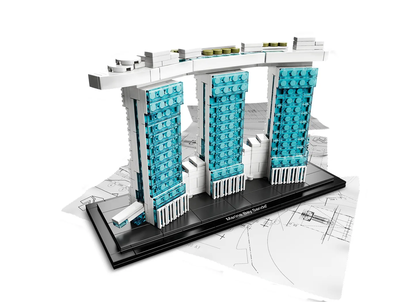 Dans le même style que le LEGO Marina Bay Sands (21021-1) | Brick Broker