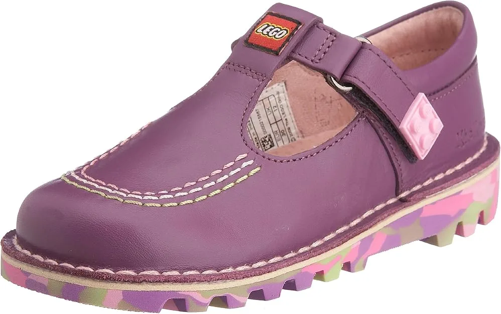 Dans le même style que le LEGO Chaussures casual T Bar Kick T pour enfants Kickers - Violet (KS10I0113-1) | Brick Broker