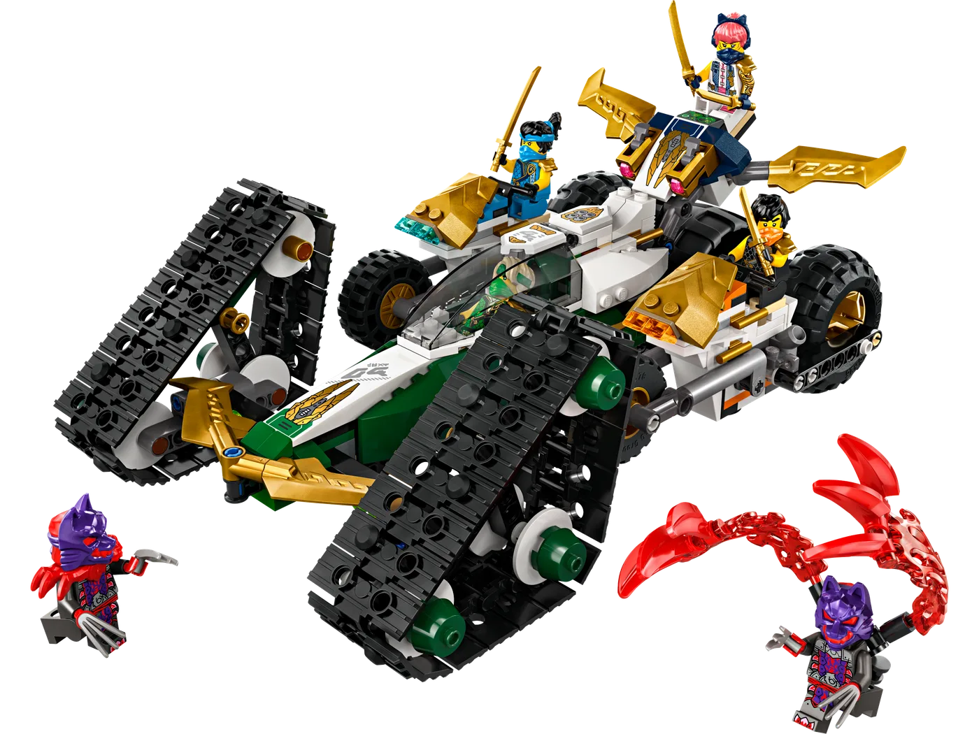 Dans le même style que le LEGO Véhicule combiné de l'équipe ninja (71820-1) | Brick Broker