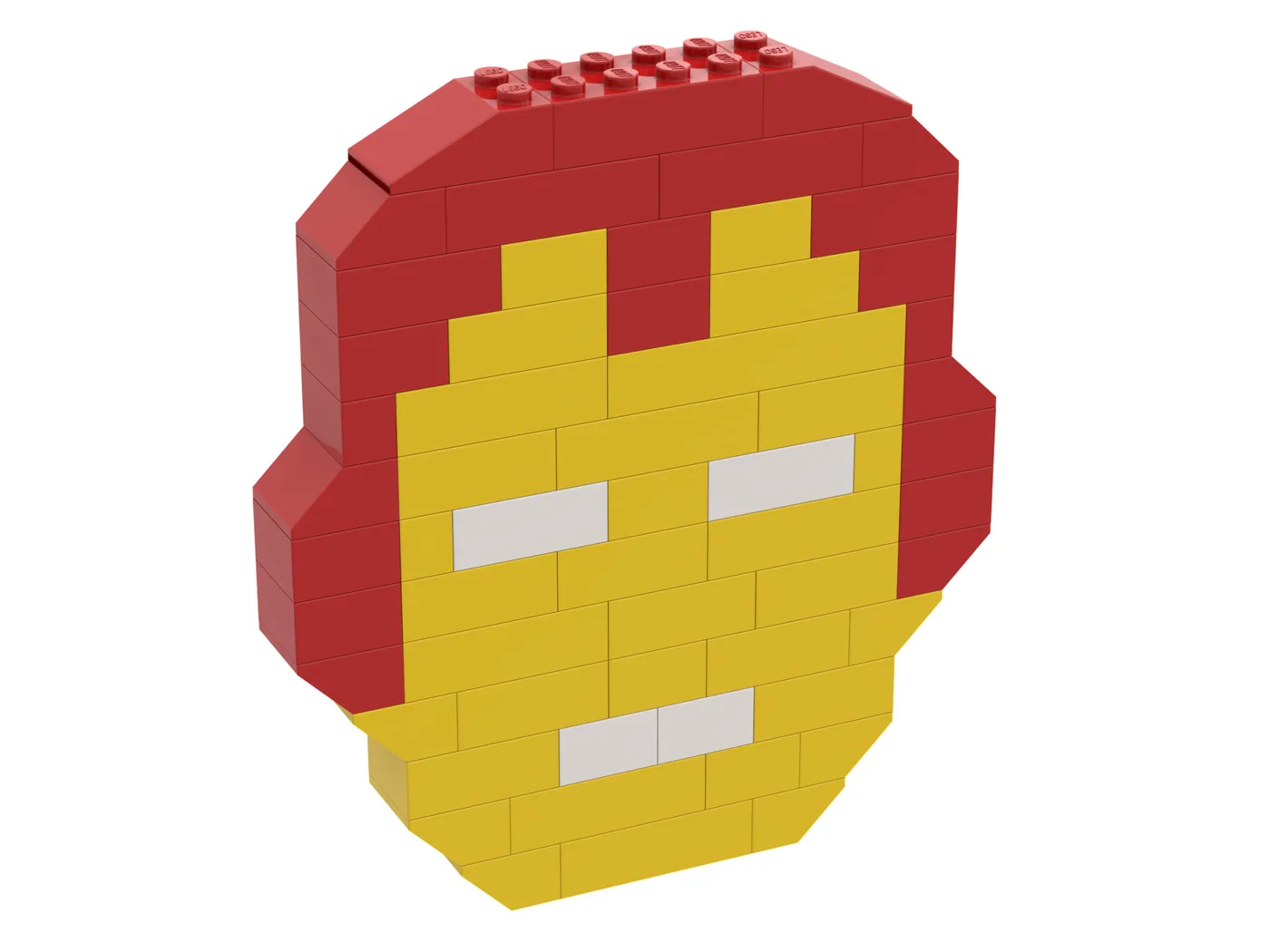 Dans le même style que le LEGO Mosaïque Iron Man (TRUIRONMAN-1) | Brick Broker