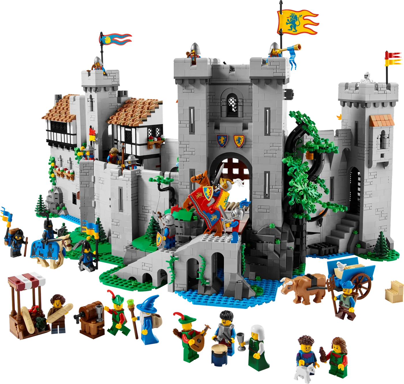 Dans le même style que le LEGO Le château des Chevaliers du Lion (10305-1) | Brick Broker