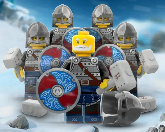 LEGO Pack de 5 Villageois Vikings (EG00162-1) - prix | Brick Broker