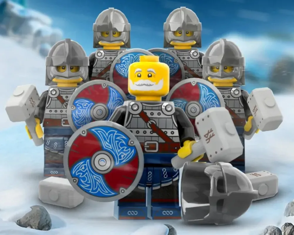 Dans le même style que le LEGO Pack de 5 Villageois Vikings (EG00162-1) | Brick Broker