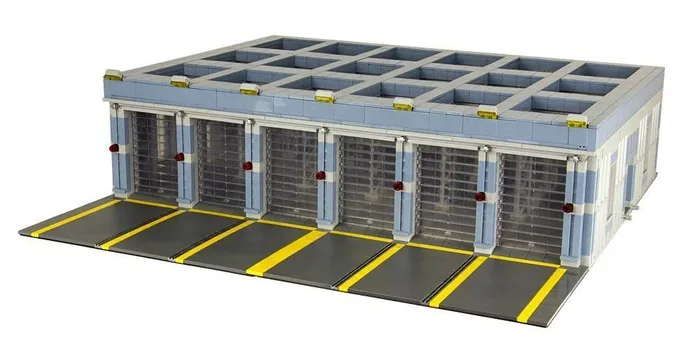 BlueBrixx Véhicule moderne de caserne de pompiers (BB-100299) - prix | Brick Broker