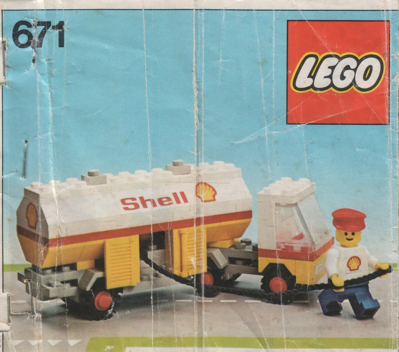 Dans le même style que le LEGO Camion-citerne Shell (671-1) | Brick Broker