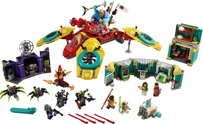 LEGO 80023 Le drone-coptère de l’équipe de Monkie Kid - prix | Brick Broker