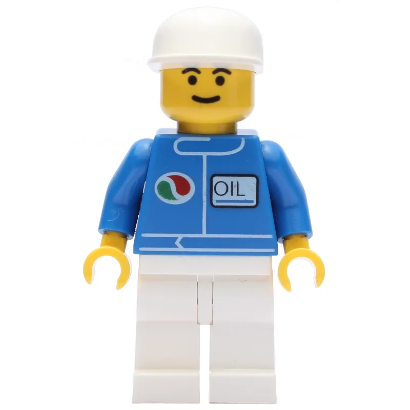 Man - Blue Octan Torso, White Legs — dans quels sets LEGO ? (fig-004475) | Brick Broker