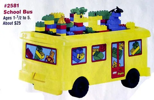 Dans le même style que le LEGO Bus scolaire (2581-1) | Brick Broker
