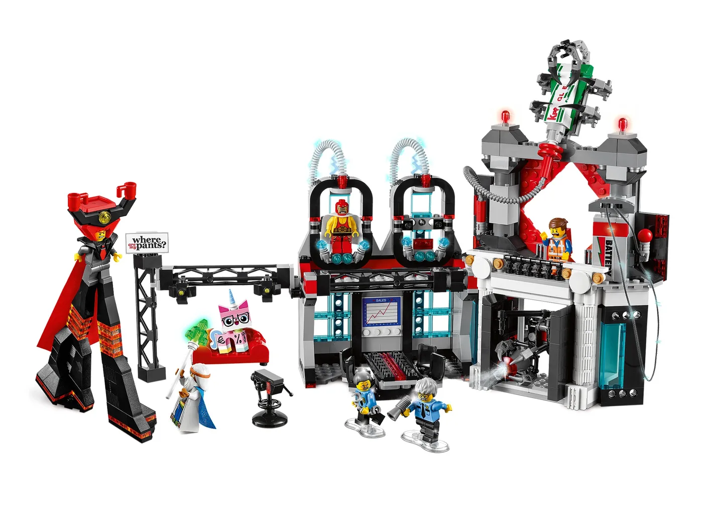 Dans le même style que le LEGO La tanière maléfique de Lord Business (70809-1) | Brick Broker