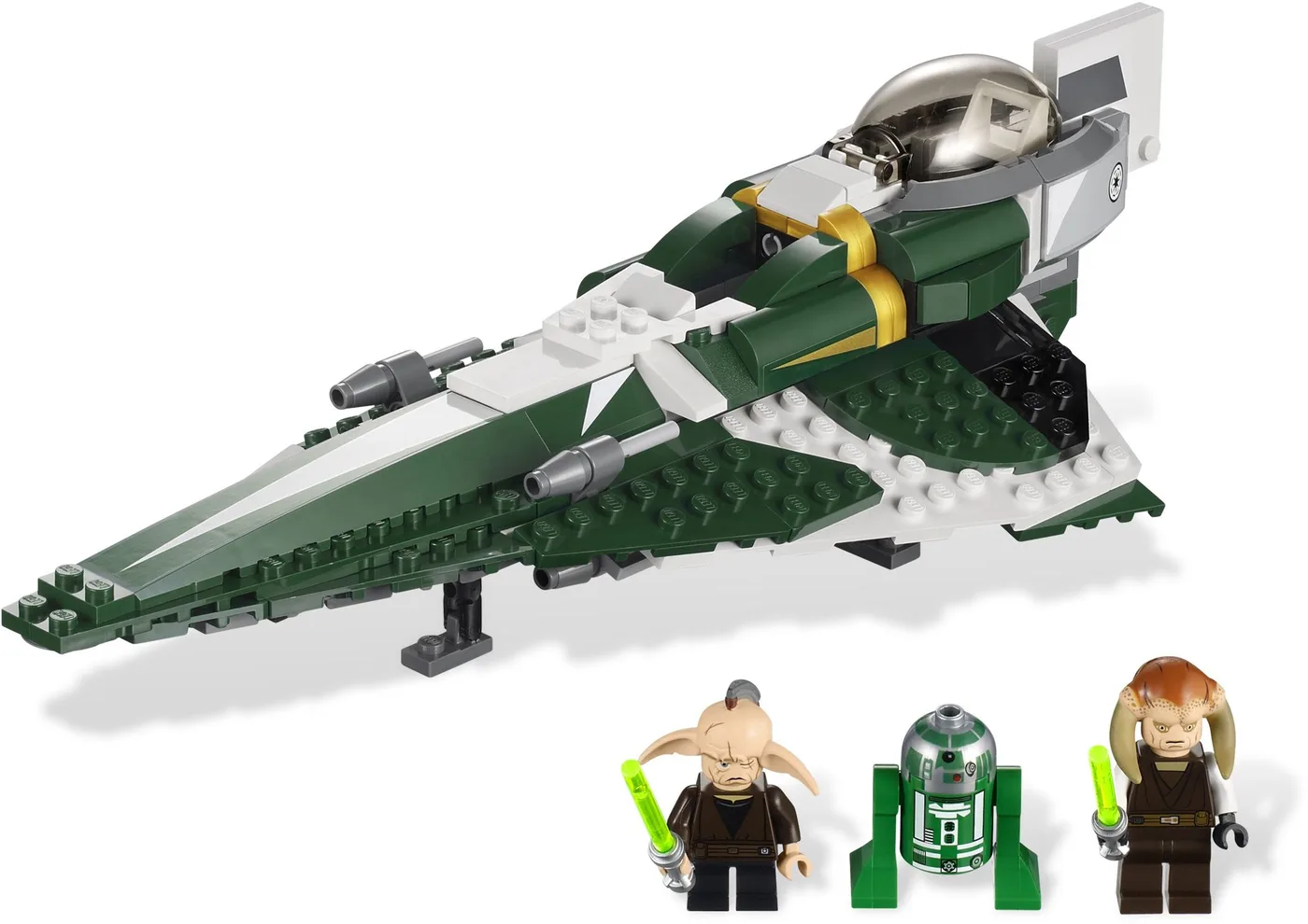 Dans le même style que le LEGO Chasseur stellaire Jedi de Saesee Tiin (9498-1) | Brick Broker