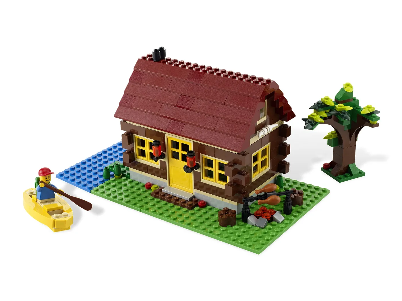 Dans le même style que le LEGO Cabane en Rondins (5766-1) | Brick Broker