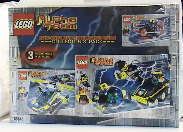 Dans le même style que le LEGO Pack Collectionneur Mission Secrète Alpha Team (65118-1) | Brick Broker