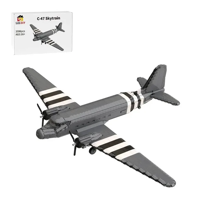 LesDiy Avion de transport C-47 Skytrain (LESDIY-3633031) - prix | Brick Broker