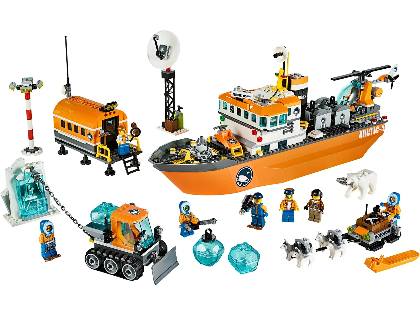 Dans le même style que le LEGO Brise-glace Arctique (60062-1) | Brick Broker