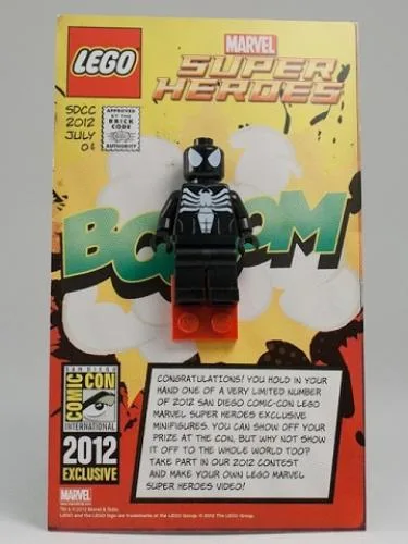 Dans le même style que le LEGO Spider-Man en costume de symbiote Venom noir (COMCON023-1) | Brick Broker
