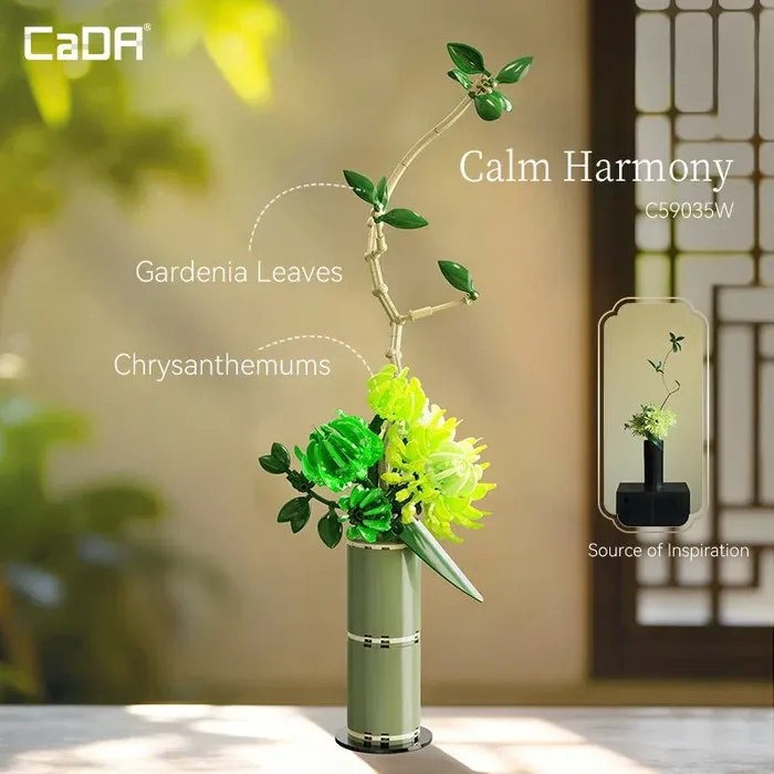 CaDA Art floral oriental Artizan (CADA-C59035W) - prix | Brick Broker
