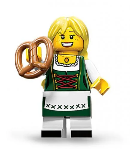 Dans le même style que le LEGO Fille au Bretzel (71002-3) | Brick Broker