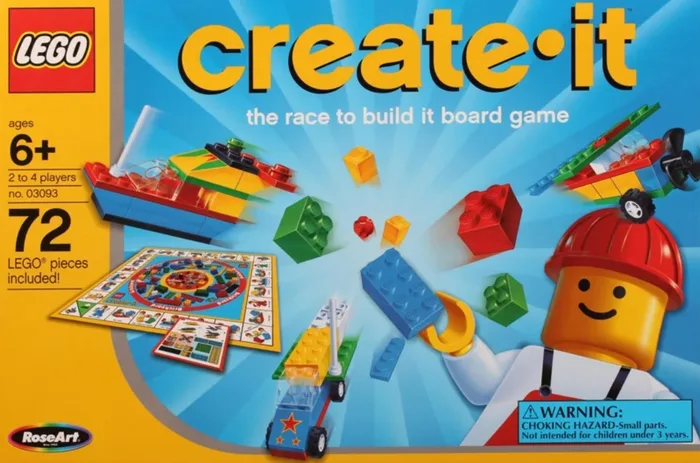 LEGO 03093 Le jeu de société La Course pour le Construire - prix | Brick Broker