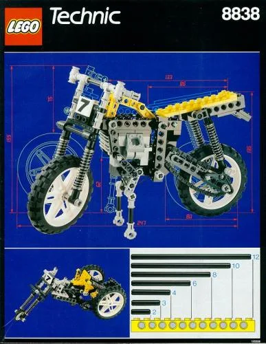 Dans le même style que le LEGO Moto Tout-Terrain Shock Cycle (8838-1) | Brick Broker