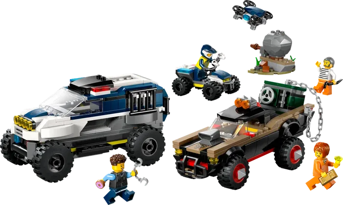 LEGO 60449 Course-poursuite en Voiture de Police Tout-terrain - prix | Brick Broker