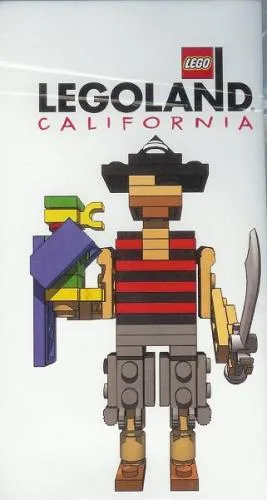Dans le même style que le LEGO Pirate Legoland avec Perroquet (Legoland California) (llca27-1) | Brick Broker