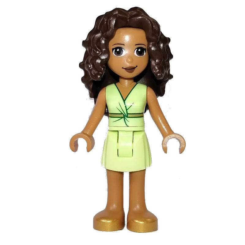 Donna - Yellowish Green Torso, Yellowish Gree… — minifigurine LEGO | Brick Broker