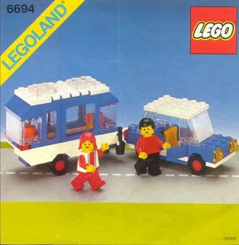 Dans le même style que le LEGO Voiture avec caravane (6694-1) | Brick Broker