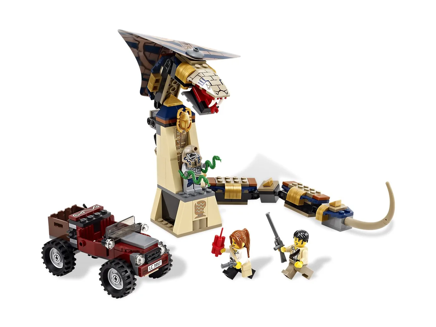 Dans le même style que le LEGO Statue de cobra maudit (7325-1) | Brick Broker