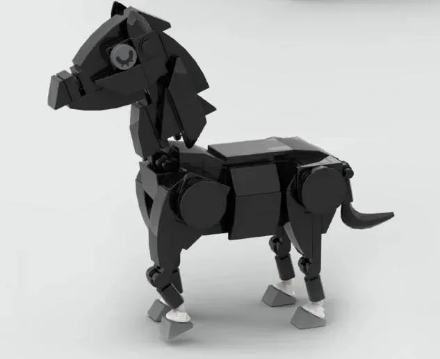 BRIXIES Cheval Farmbuddies noir (BRIXIES-222.221) - prix | Brick Broker