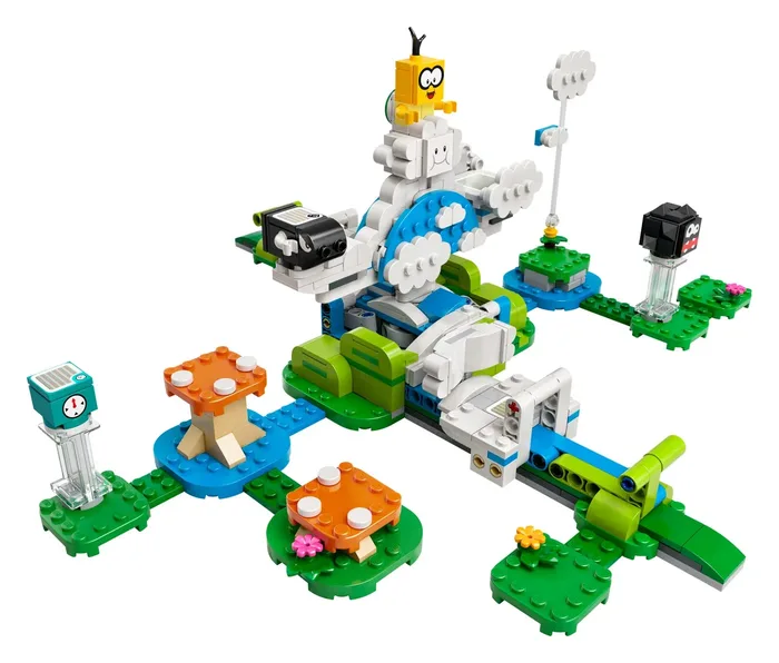 LEGO 71389 Ensemble d’extension Le monde aérien de Lakitu - prix | Brick Broker