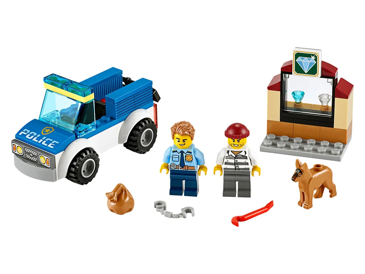 Dans le même style que le LEGO Unité Canine de la Police (60241-1) | Brick Broker