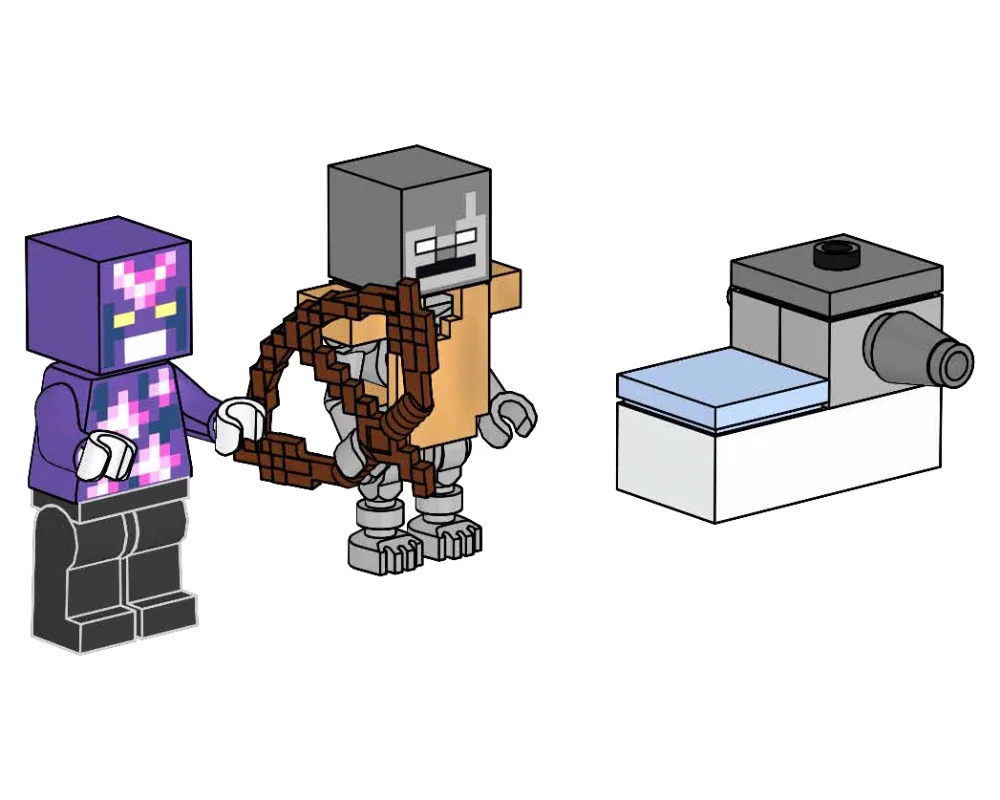 Dans le même style que le LEGO Chevalier de cristal, errant et pistolet (662401-1) | Brick Broker