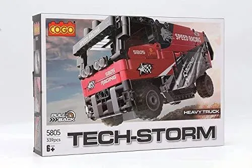 Cogo Camion de course à rétrofriction (COGO-5805) - prix | Brick Broker