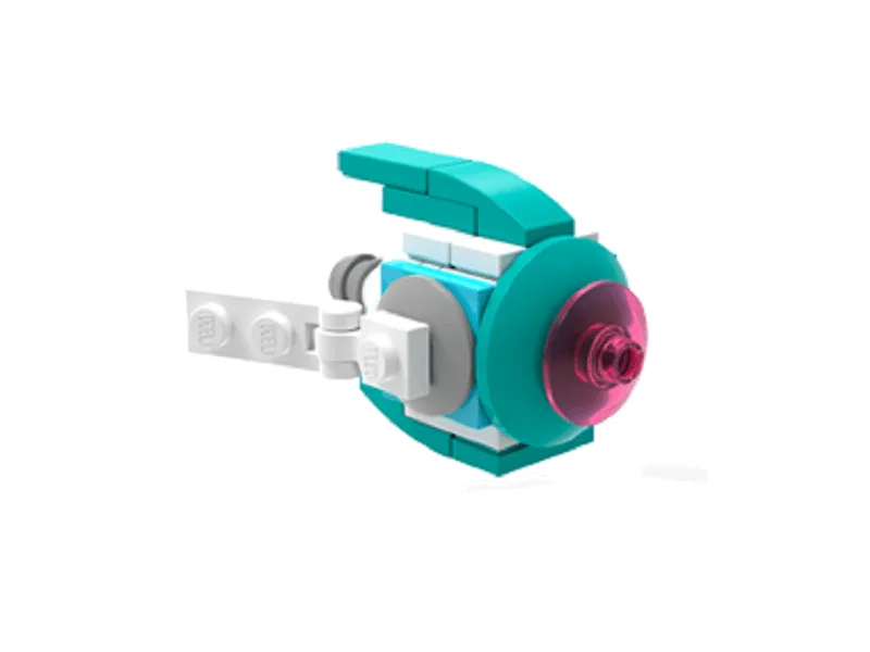 Dans le même style que le LEGO Le vaisseau Systar de Sweet Mayhem ! (MAYHEMSTARSHIP-1) | Brick Broker