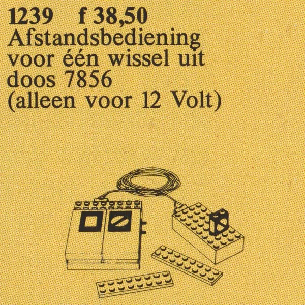 Dans le même style que le LEGO Télécommande pour aiguillages électriques (1239-2) | Brick Broker
