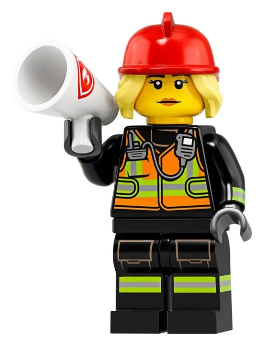 Dans le même style que le LEGO Pompier (71025-8) | Brick Broker