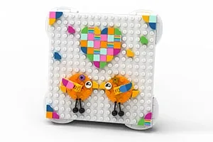 Dans le même style que le LEGO Vœux des Oiseaux Inséparables (EG00025-1) | Brick Broker