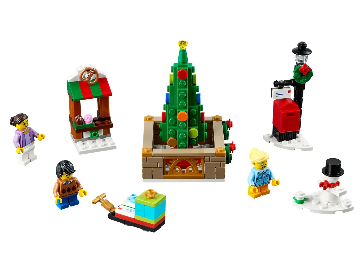 Dans le même style que le LEGO Place de la ville de Noël (40263-1) | Brick Broker
