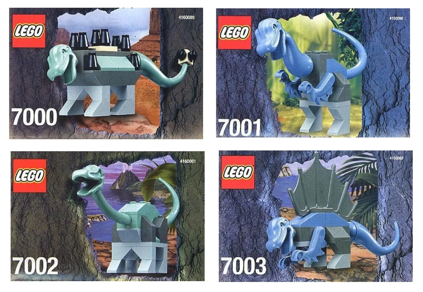 Dans le même style que le LEGO Kit Dinosaures (K7000-1) | Brick Broker