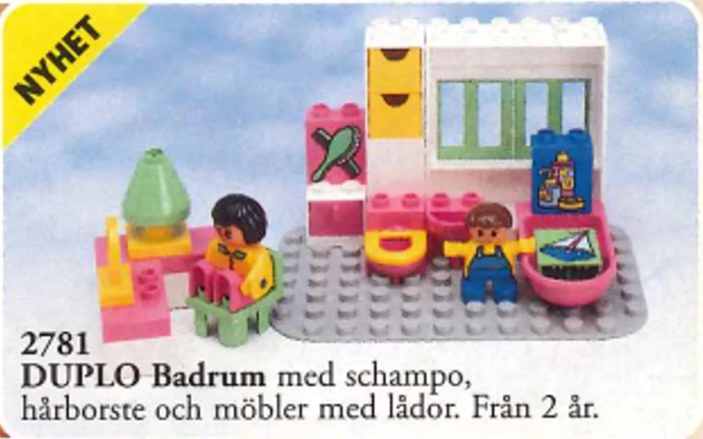 Dans le même style que le LEGO Salle de bain (2781-1) | Brick Broker