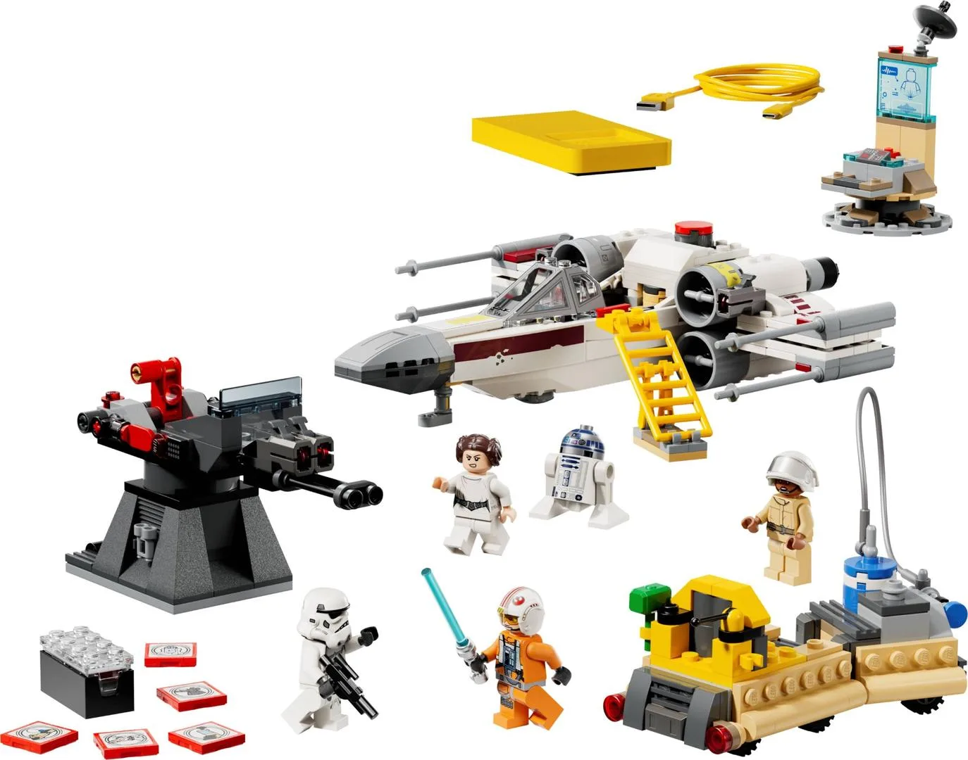 Dans le même style que le LEGO X-wing Rouge Cinq de Luke (75423-1) | Brick Broker