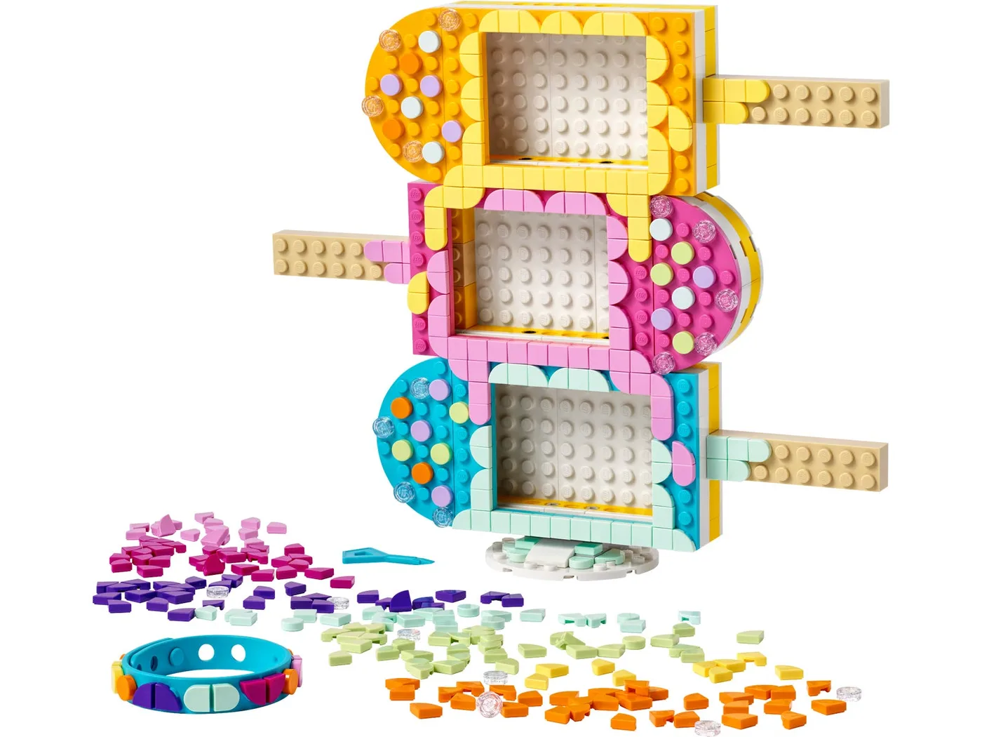 Dans le même style que le LEGO Cadres photo et bracelet Crème glacée (41956-1) | Brick Broker