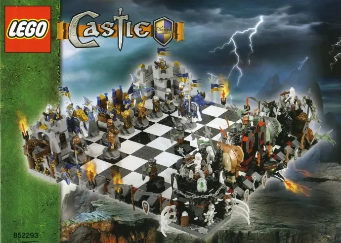 LEGO 852293 Jeu d'échecs géant Fantasy Era Castle - prix | Brick Broker