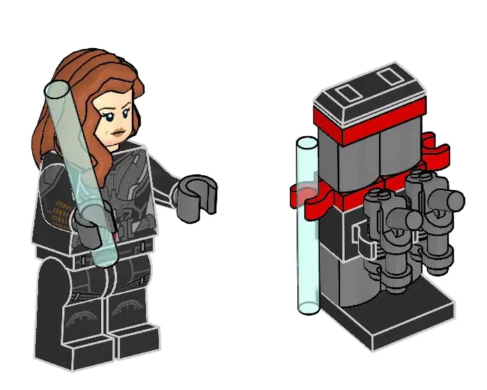 LEGO 242109 Black Widow - prix et où acheter | Brick Broker