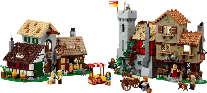 LEGO 10332 Place du village médiéval - prix | Brick Broker