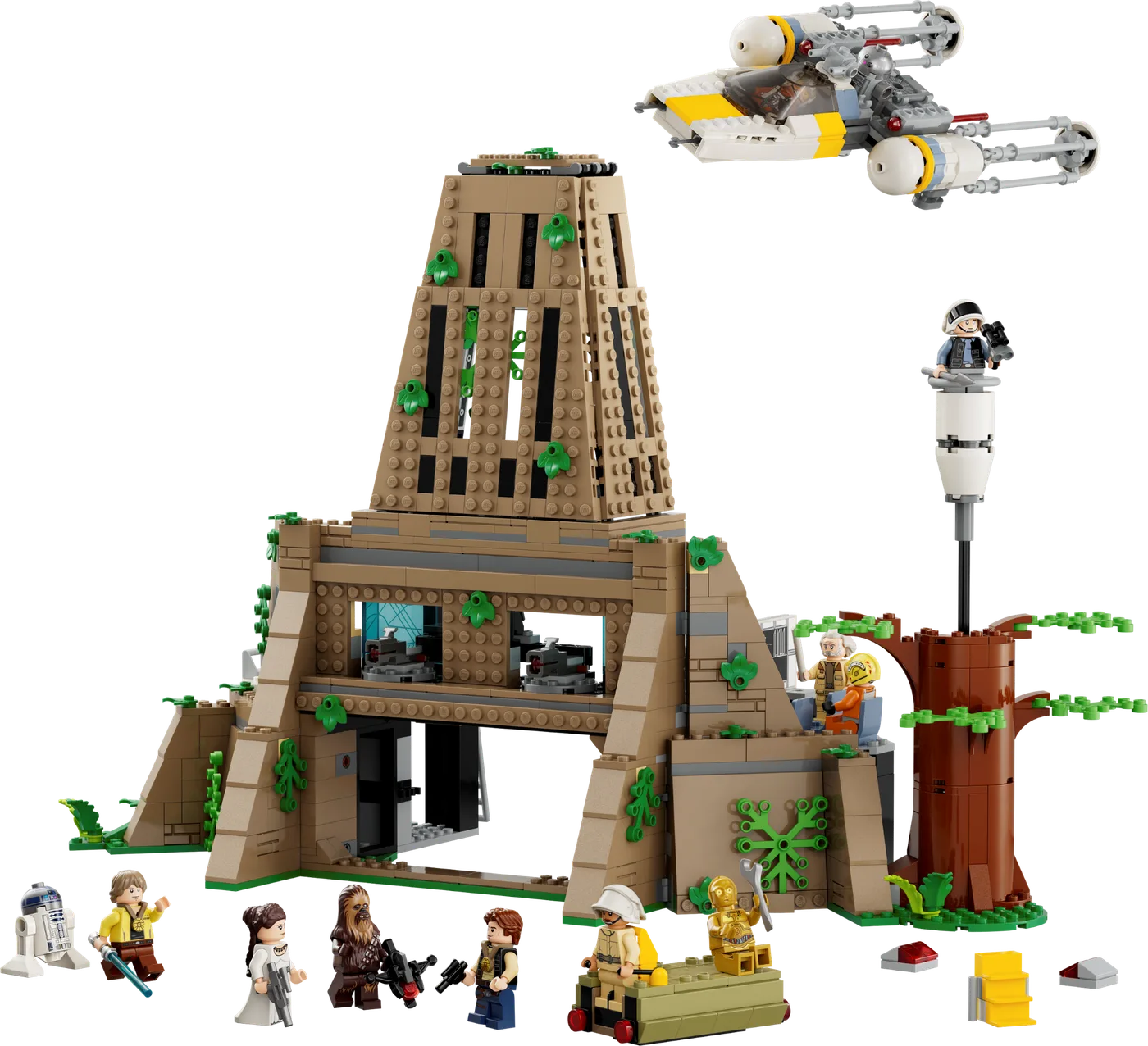 Dans le même style que le LEGO Base rebelle de Yavin 4 (75365-1) | Brick Broker