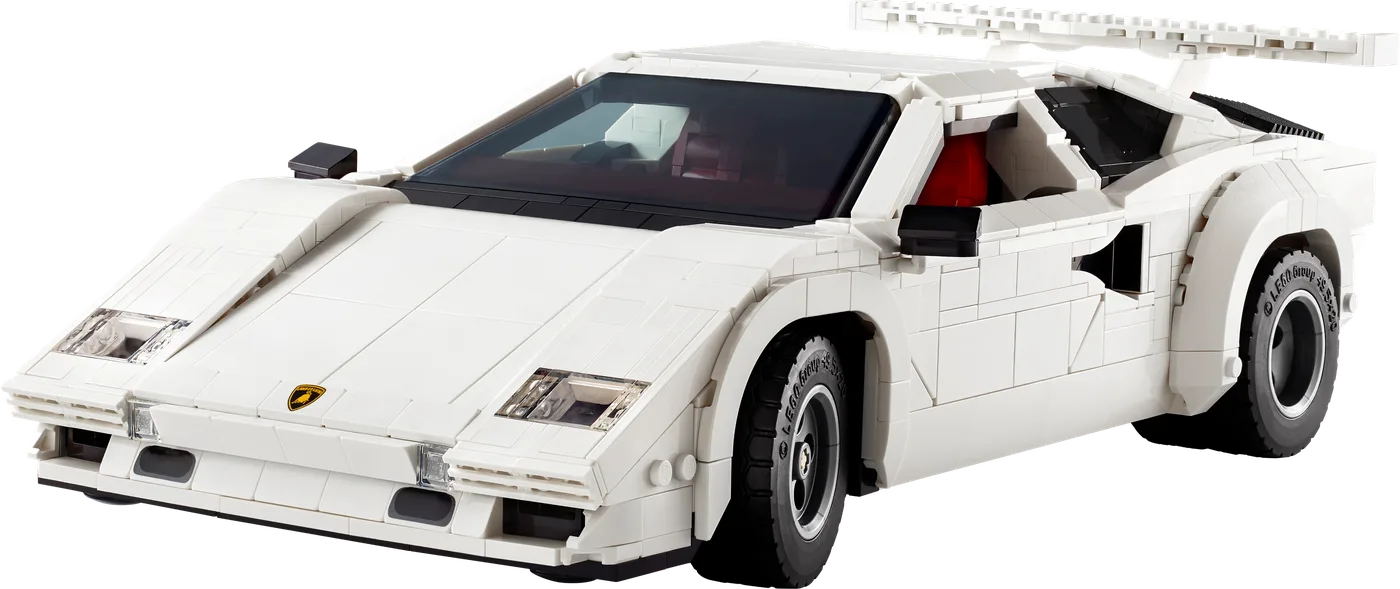 Dans le même style que le LEGO Lamborghini Countach 5000 Quattrovalvole (10337-1) | Brick Broker
